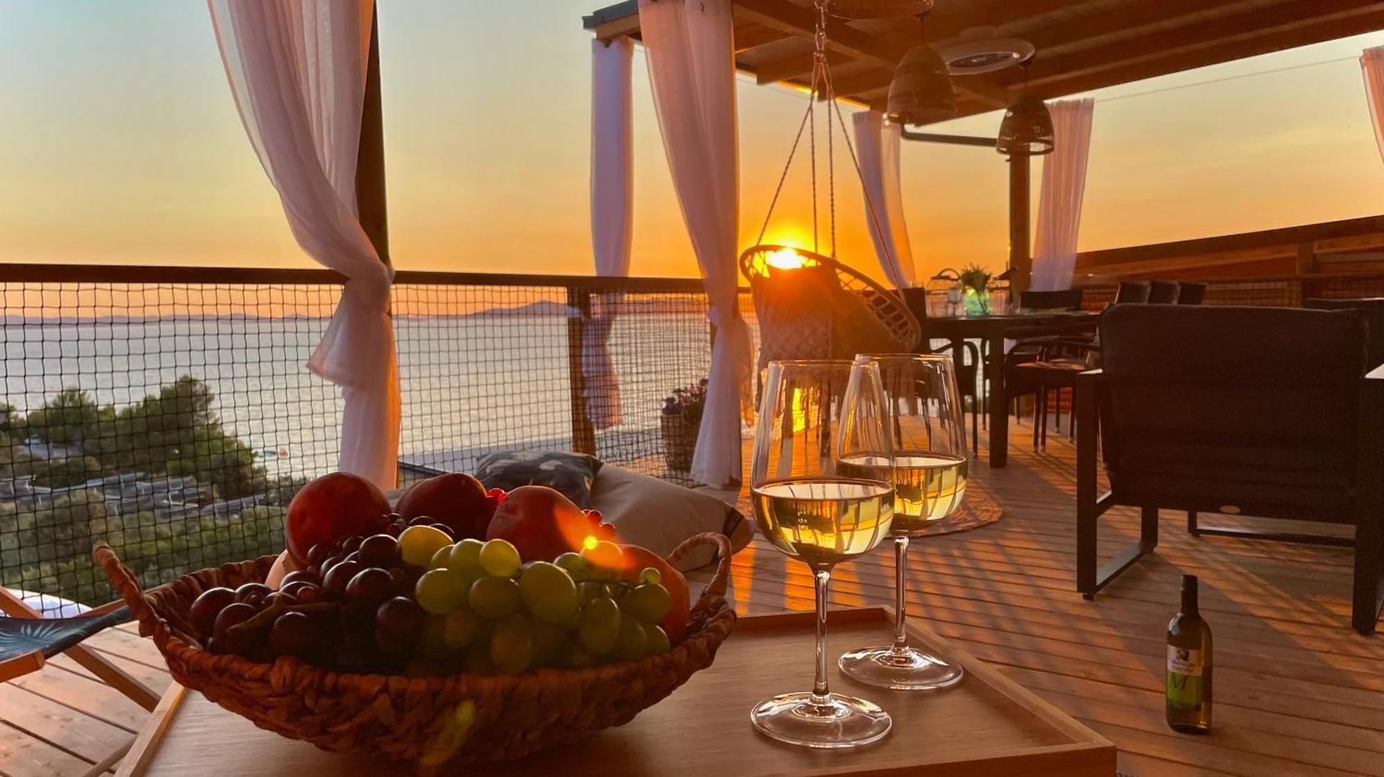 Sunset Coast - Paradise Cottage Drage Ngoại thất bức ảnh